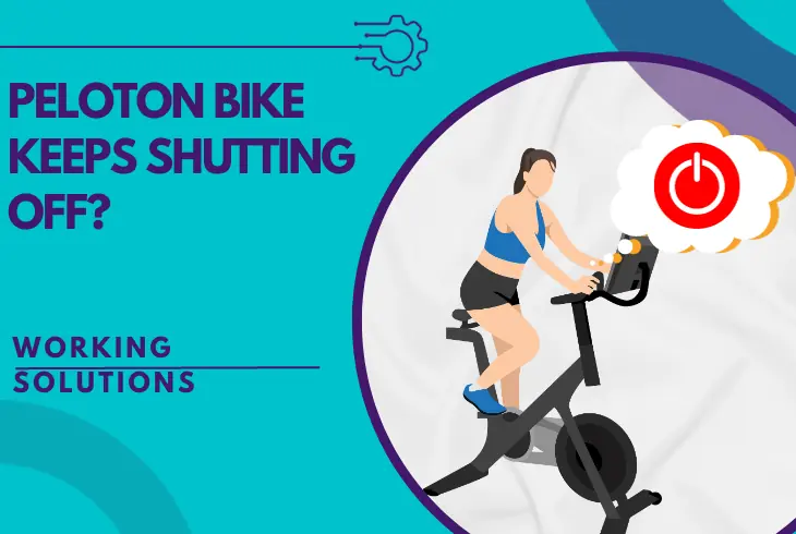 peloton bike keeps shutting off