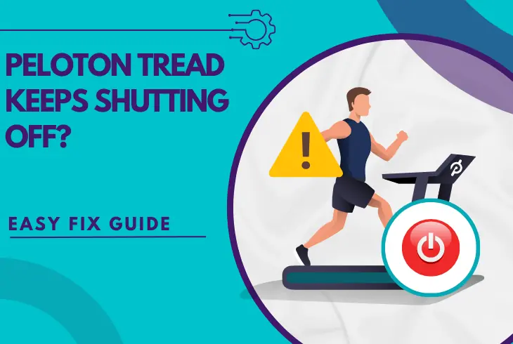 peloton tread keeps shutting off