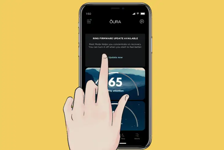 install the last oura firmware