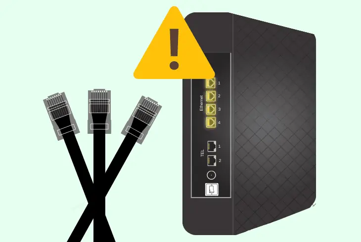 virgin router ethernet malfunction