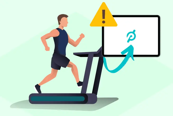 peloton tread touch screen malfunction