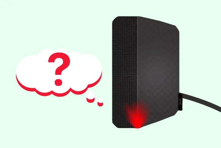 virgin media hub 5 red flashing light