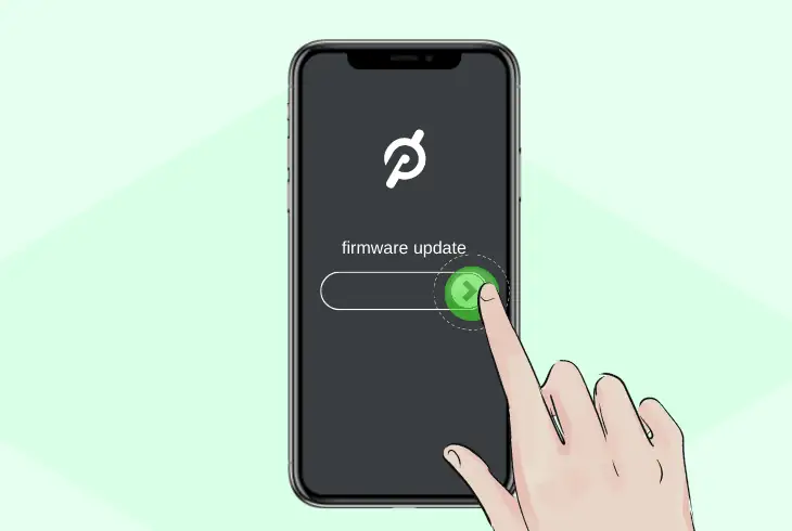 update using the peloton mobile app