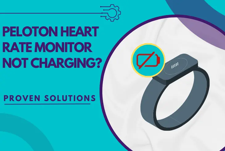 peloton heart rate monitor not charging