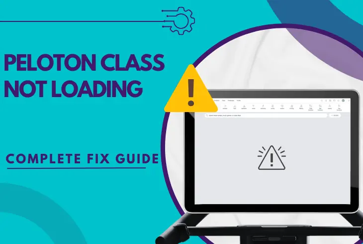 peloton class not loading