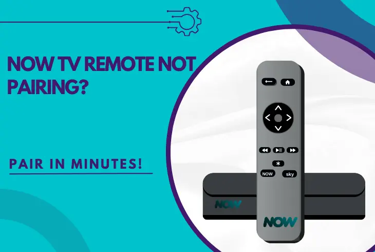 now tv remote not pairing