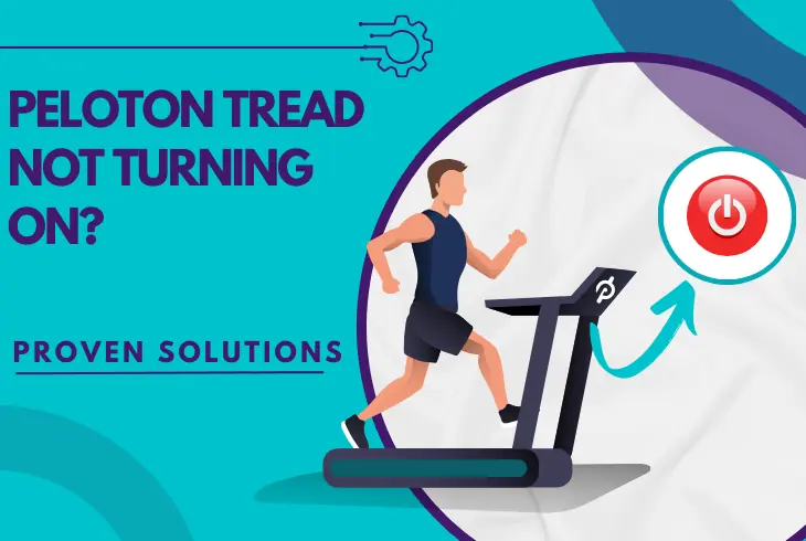 peloton tread not turning on