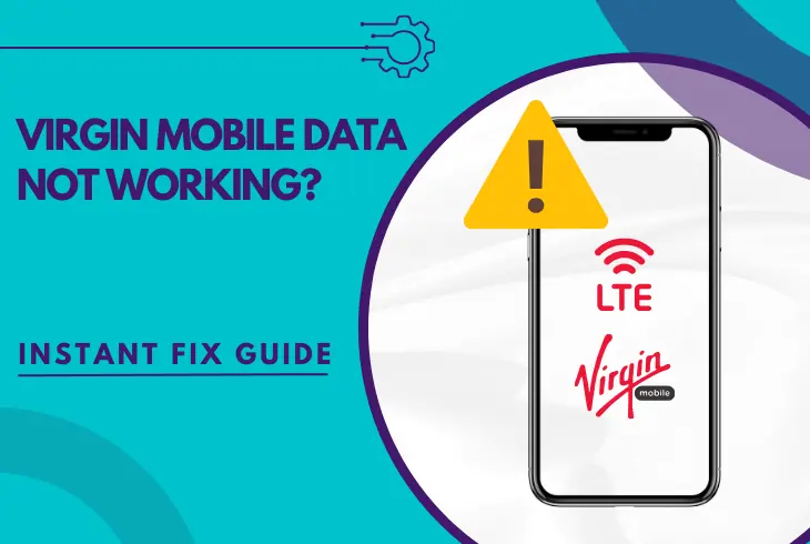 virgin mobile data not working