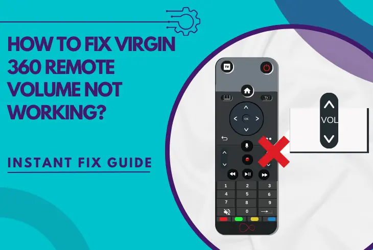 virgin 360 remote volume not working