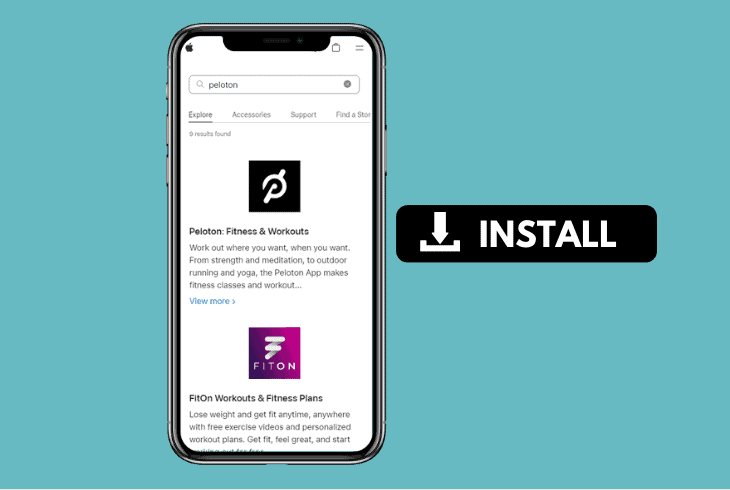 reinstall the peloton app