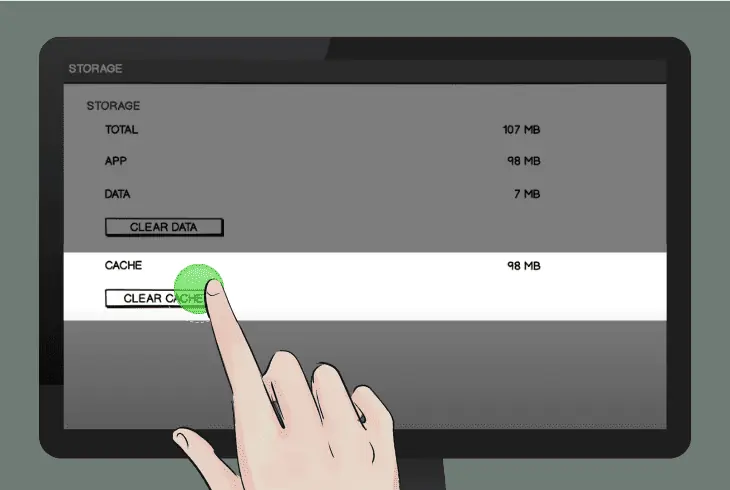 clear your peloton cache data
