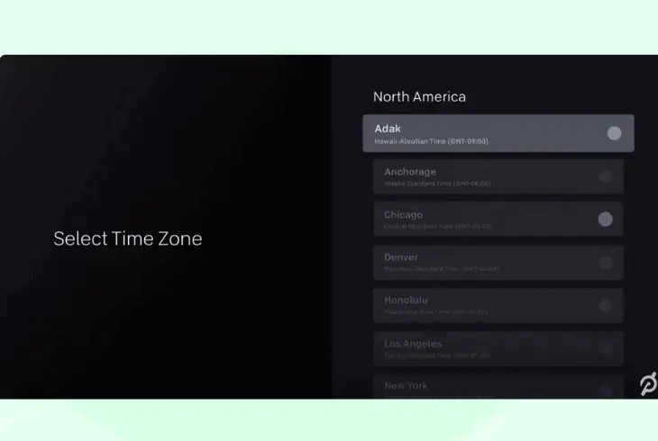 check the peloton date and time