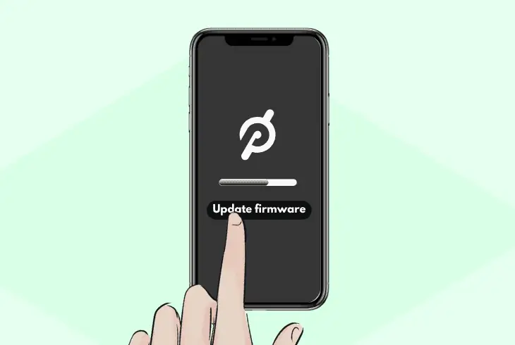update the peloton’s firmware