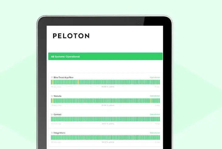check for peloton outages