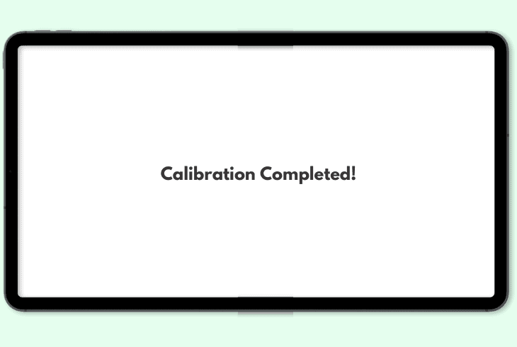 calibrate the peloton screen