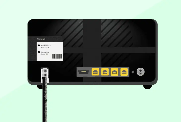 inspect the power cable adapter