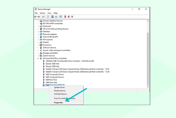 stop usb power management