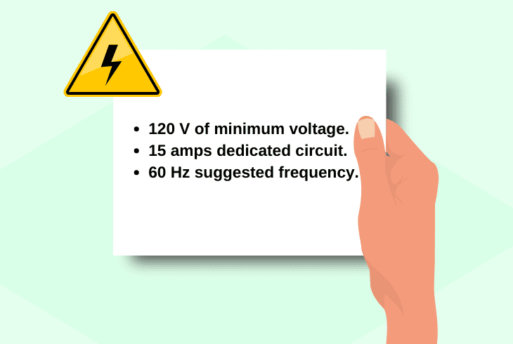 peloton tread power requirements
