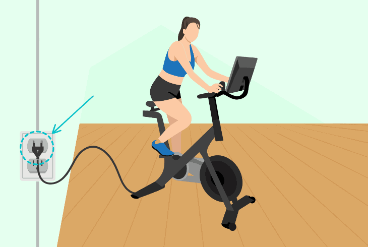 reset the peloton bike’s power supply