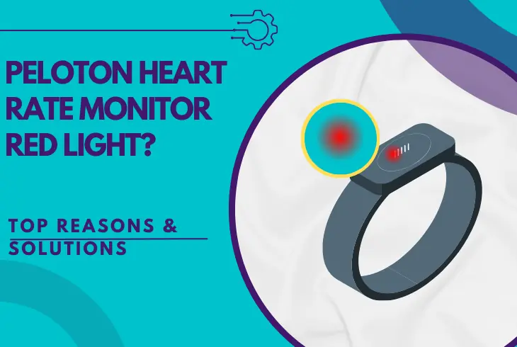 peloton heart rate monitor red light