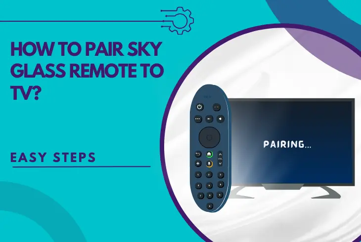 pair sky glass remote to tv