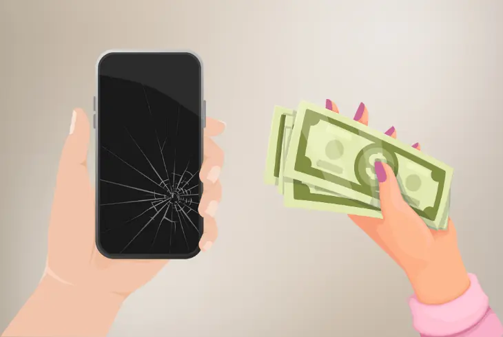 the repair costs and fees