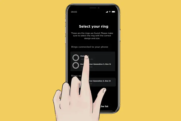 disconnect and reconnect the ring