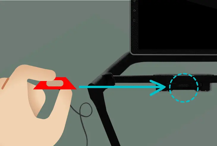 reattach the safety key