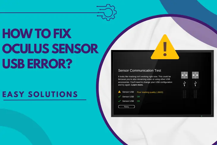 oculus sensor usb error