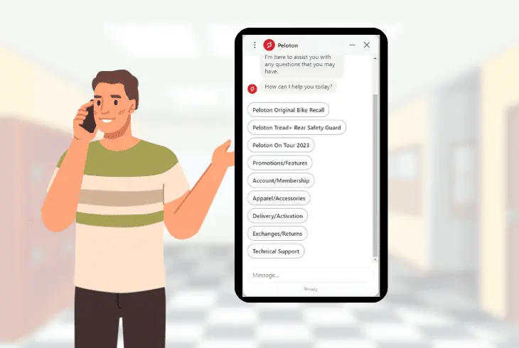 peloton customer service