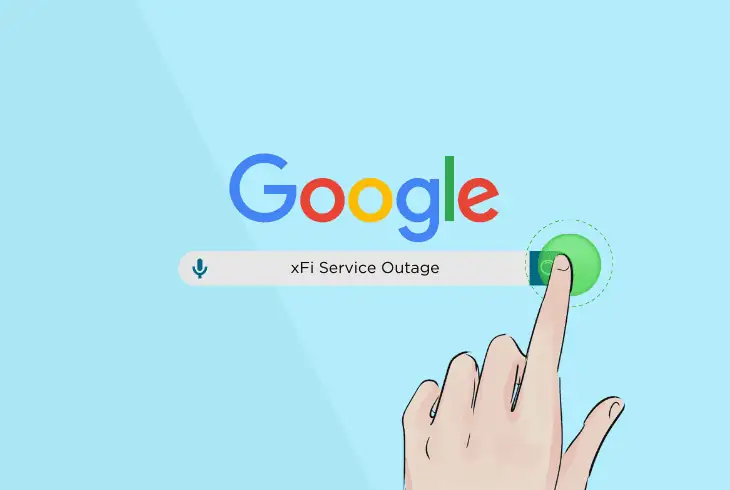 identify an xfi service outage