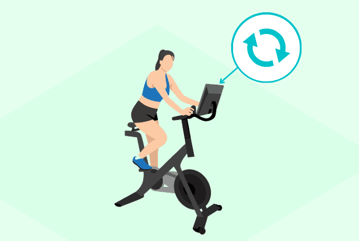 power cycle peloton setup