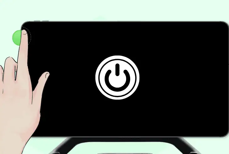shut down the peloton tablet