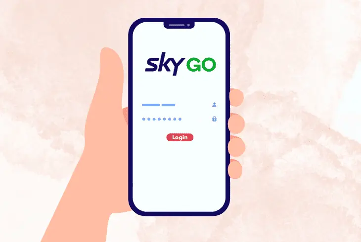 sign in to sky account on app