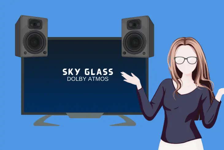 turn on dolby atmos on sky glass