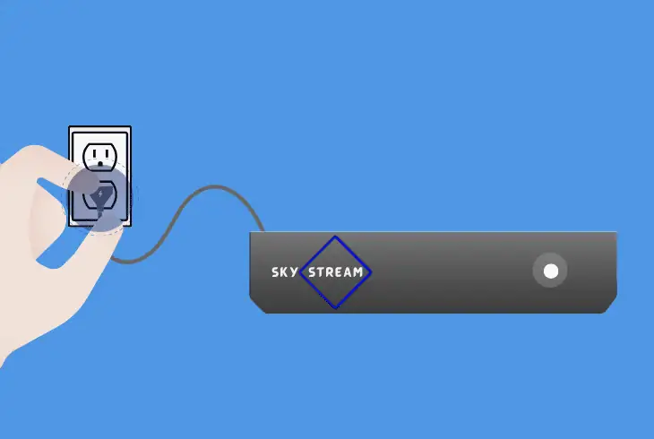 power cycle your sky stream