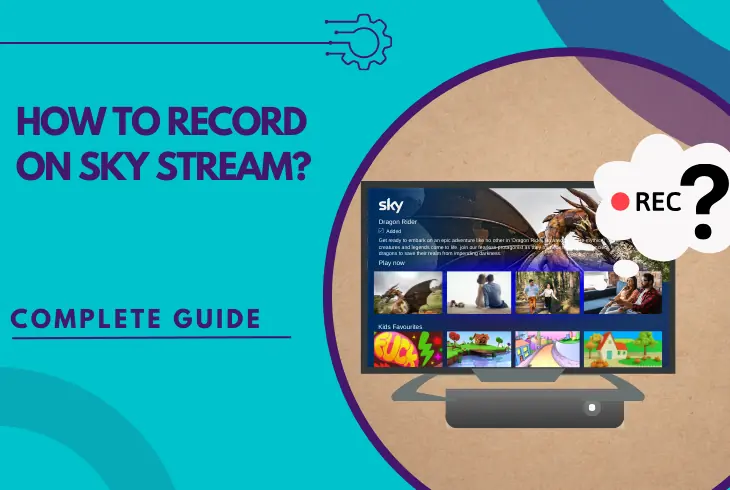 how to record on sky stream