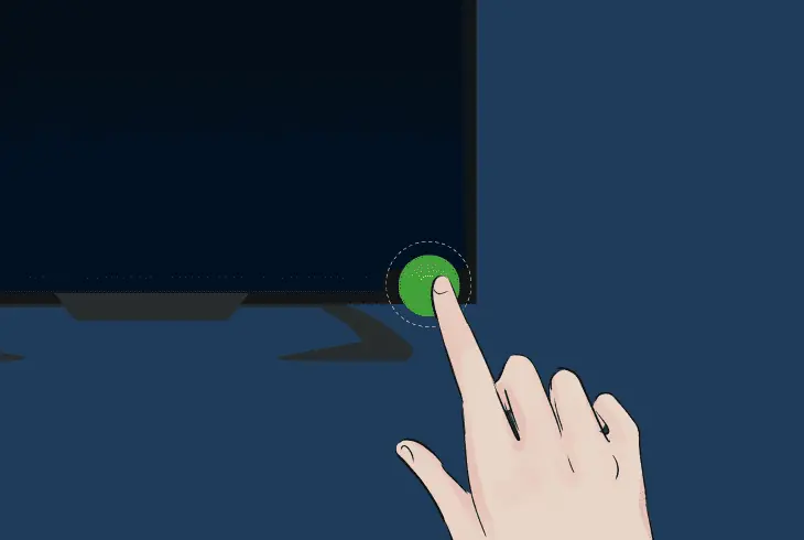 turn on off sky tv with button