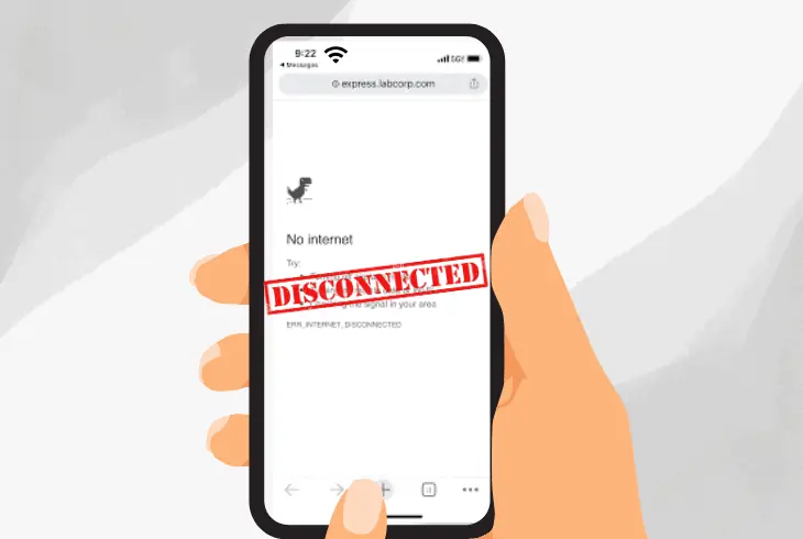 some reasons for the disconnection