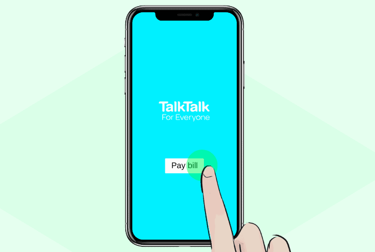 verify that the talktalk bill is paid