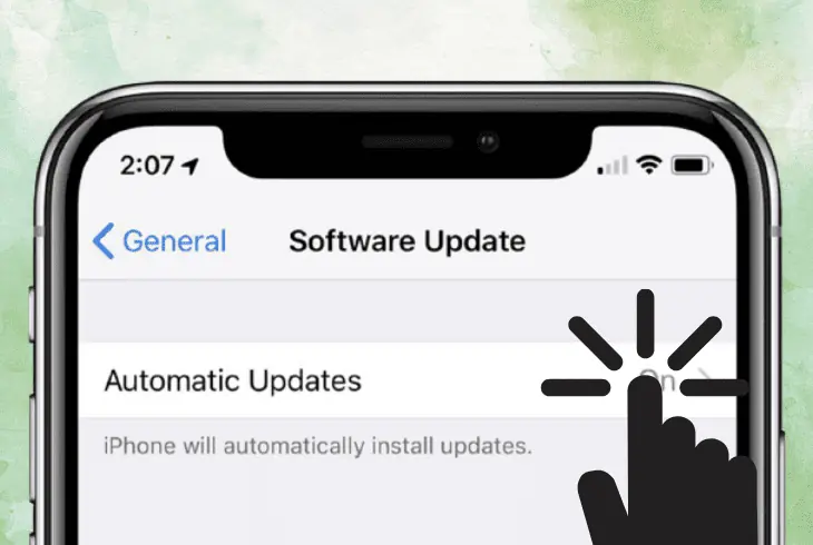 because of automatic updates