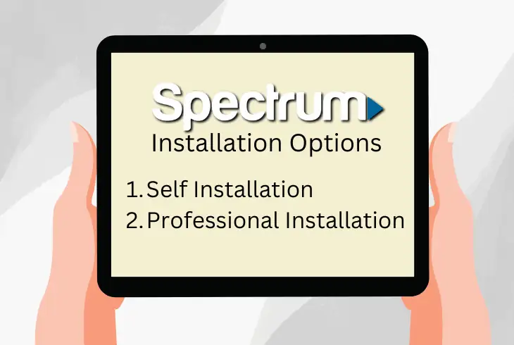 two spectrum installation options