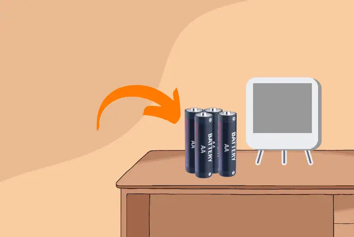 change the thermostat batteries