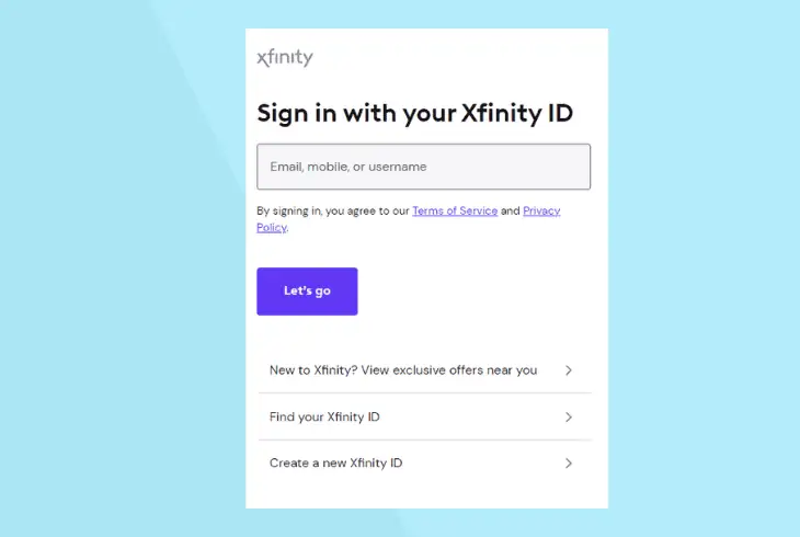 utilize the xfinity troubleshooter