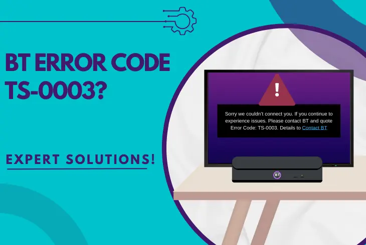 bt error code ts-0003