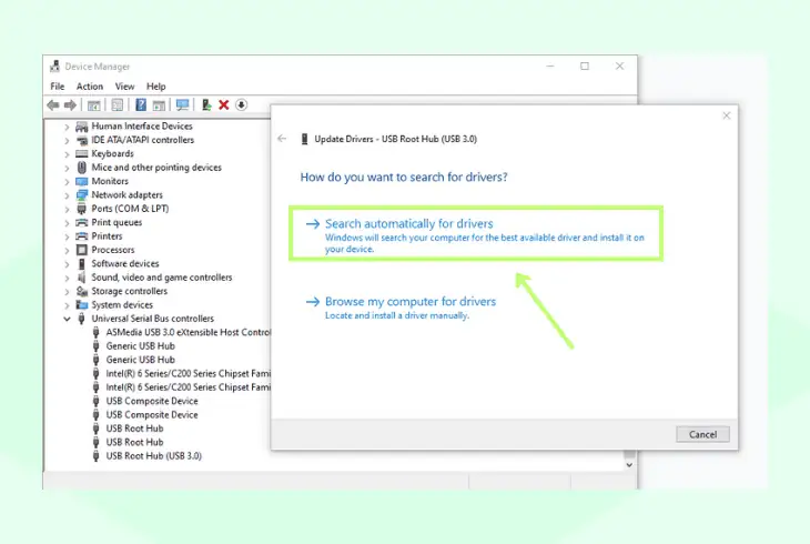 update usb controller drivers