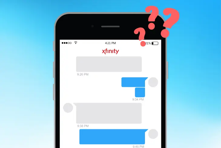 can view the xfinity text messages online