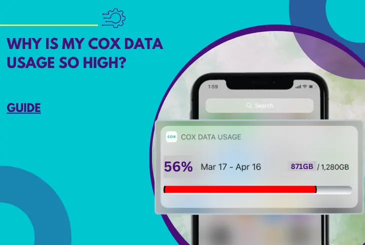why is my cox data usage so high