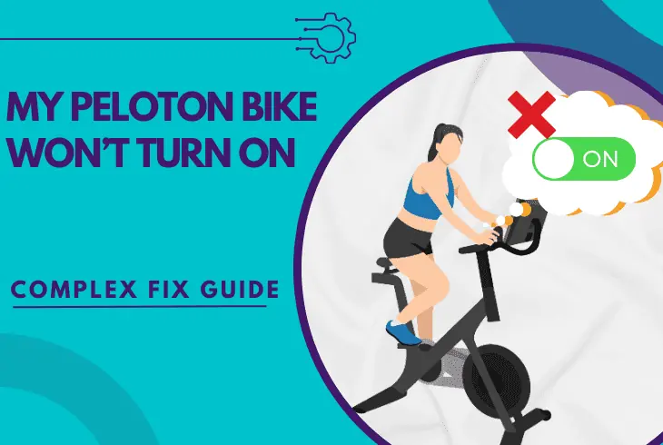 peloton bike won't turn on