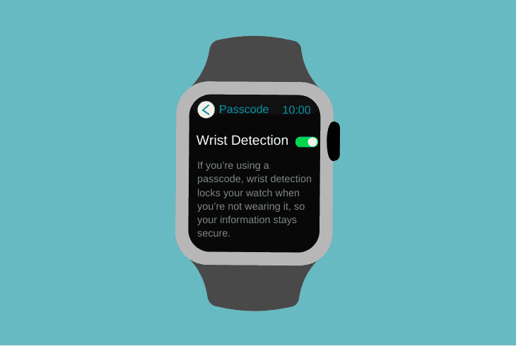 look for wrist detection feature